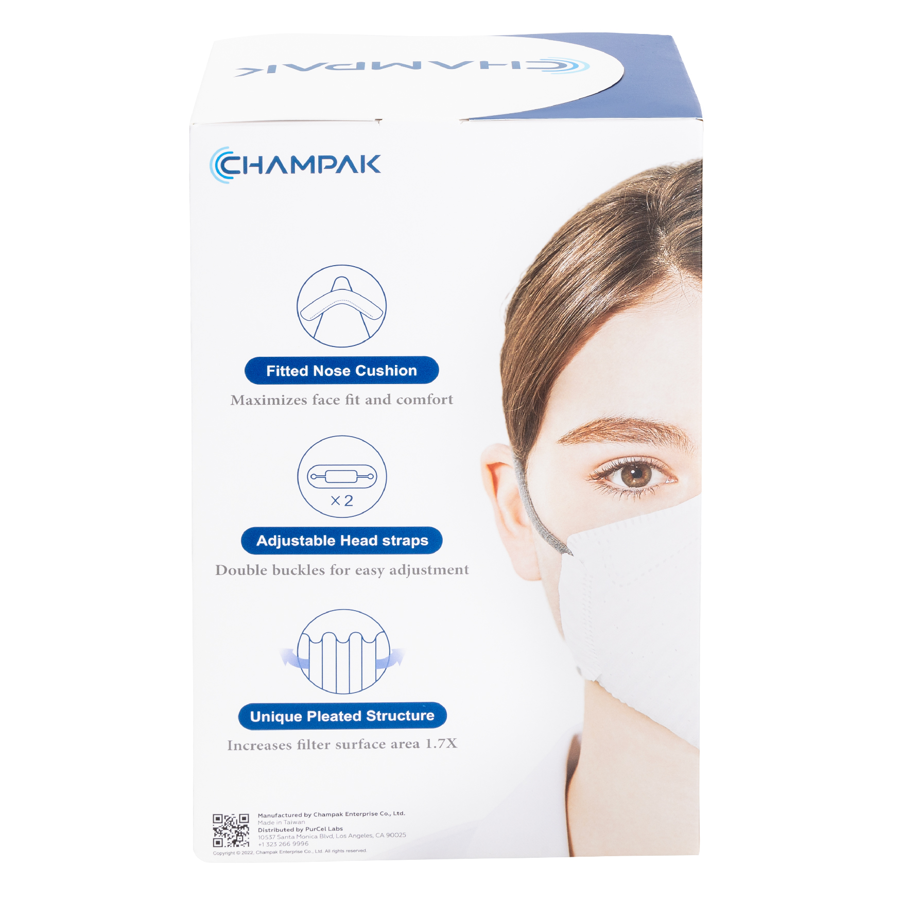 Champak - PC520L - NIOSH N95 Masks