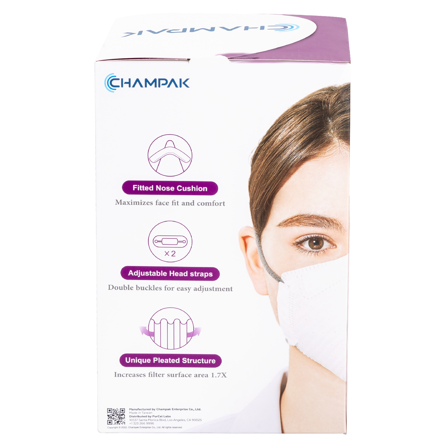 Champak - PC520M - NIOSH N95 Masks